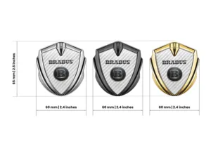 Brabus Emblem Fender Abzeichen Max Kraft Hochwertig